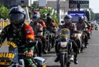 Foto: TNI bersama Polri (Dok. (ANTARA FOTO/RAHMAD)
