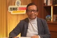 Tangkapan layar Mahfud MD dalam channel YouTube Mahfud MD Official, program Terus Terang, diunggah pada Rabu 22 Juli 2026