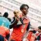 Foto: Lamine Yamal saat berhasil membawa Spanyol juara FIFA World Cup 2026 (Dok. Instagram @lamineyamal)