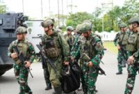 Foto: Prajurit Komando Operasi (Koops) TNI Habema (Dok. metrotvnews.com)