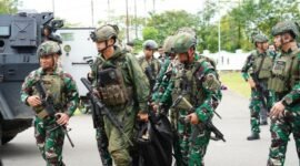 Foto: Prajurit Komando Operasi (Koops) TNI Habema (Dok. metrotvnews.com)