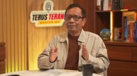 Tangkapan layar Mahfud MD dalam channel YouTube Mahfud MD Official, program Terus Terang, diunggah pada 28 Juli 2026