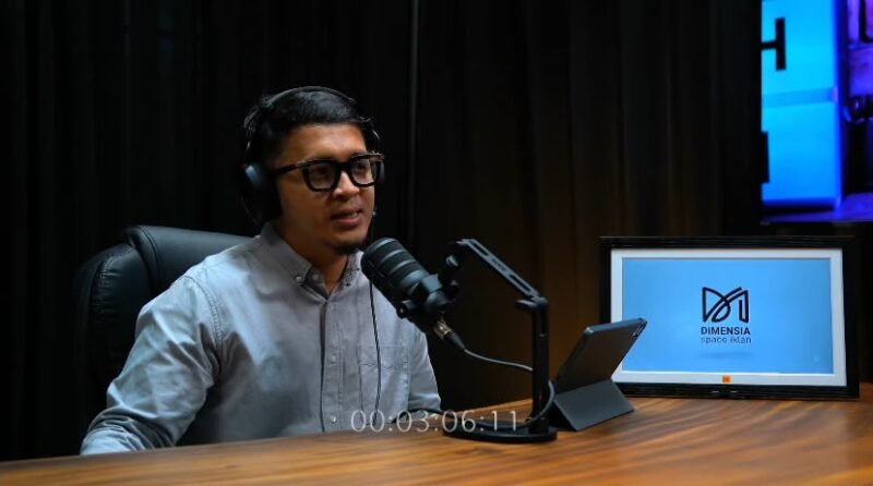 Tangkapan layar Psikolog, Halfizh dalam channel YouTube Dimensia Creative, program Kusieh Bendi, diunggah pada 23 Juli 2026