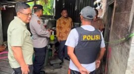 Foto: Kompolnas bersama kepolisian melihat TKP (Dok. Humas Polres Katingan)