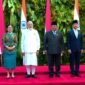 Foto: PM India India Narendra Modi saat berada di gedung DPR RI pada Selasa (7/7/2026). (YouTube DPR)