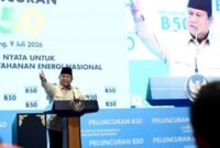 Pada Kamis (9/7/2026), Presiden Prabowo Subianto meresmikan peluncuran program Biodiesel B50 yang mengusung tema 