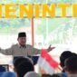 Foto: Prabowo Subianto dalam menyampaikan sambutannya saat meresmikan pembangunan lima bendungan yang tersebar di sejumlah wilayah di Indonesia, di Bendungan Meninting, Kabupaten Lombok Barat, Provinsi Nusa Tenggara Barat (NTB), pada Jumat, 10 Juli 2026. (Dok. BPMI Setpres/Muchlis Jr)