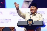 Foto: Presiden Prabowo Subianto pidato pada Puncak Peringatan Hari Koperasi ke-79 Tahun 2026 yang digelar di Indonesia Arena, Jakarta, pada Minggu, 12 Juli 2026. (Dok. BPMI Setpres/Muchlis Jr)