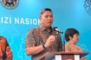 Foto: Sudaryono dalam konferensi pers di Kantor BGN, Kebon Sirih, Jakarta Pusat, Jumat (31/7/2026). (Dok. KOMPAS.com/FIRDA JANATI)