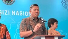 Foto: Sudaryono dalam konferensi pers di Kantor BGN, Kebon Sirih, Jakarta Pusat, Jumat (31/7/2026). (Dok. KOMPAS.com/FIRDA JANATI)
