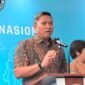 Foto: Sudaryono dalam konferensi pers di Kantor BGN, Kebon Sirih, Jakarta Pusat, Jumat (31/7/2026). (Dok. KOMPAS.com/FIRDA JANATI)