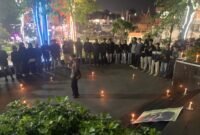Foto: Aksi Simbolik yang Dilakukan oleh Mahasiswa Beberapa Kampus di Bukittinggi, Didepan Patung Bung Hatta, Senin 1 Agustus 2026 (Dok. Argumen Rakyat)