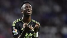 Foto: Striker Real Madrid Vinicius Junior (Dok.  ANTARA/AFP/PAU BARRENA)
