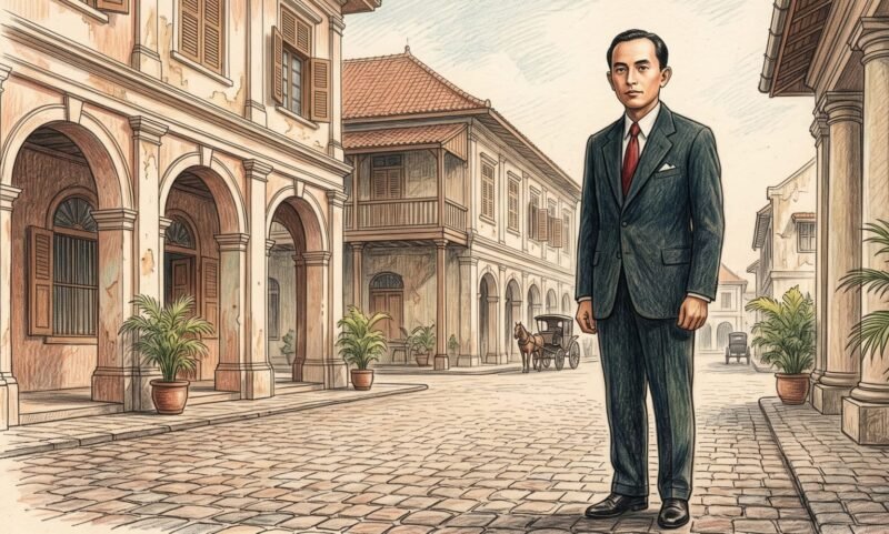 Sketch Art Colored ”Bagindo Aziz Chan”
