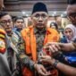 Yaqut Bacakan Perlawanan atas Dakwaan Korupsi Kuota Haji. (Foto: Dok. ANTARA)