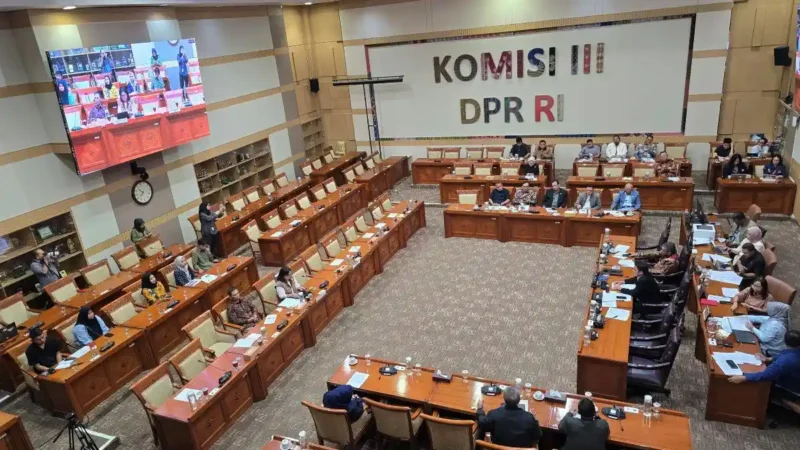 Komisi III DPR Tunda Rapat karena Kabareskrim Absen. (Foto: Tribunnews)