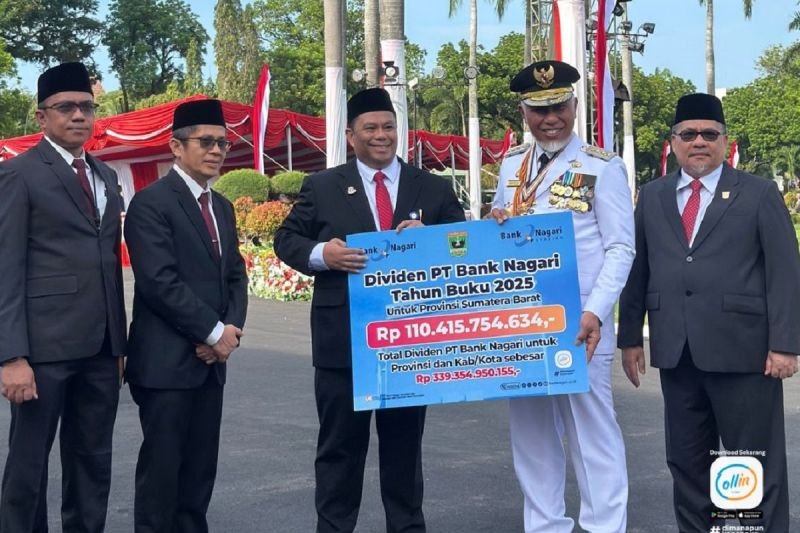Bank Nagari Salurkan Rp341,89 Miliar untuk Sumbar. (Foto: Dok. ANTARA)