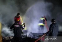 Kebakaran Hanguskan Empat Rumah di Agam, Belasan Mengungsi. (Foto: Dok. ANTARA)