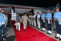 Prabowo Tiba di India Hadiri KTT BRICS. (Foto: iNews.id)