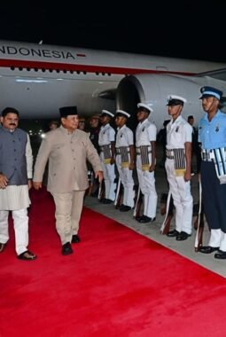Prabowo Tiba di India Hadiri KTT BRICS
