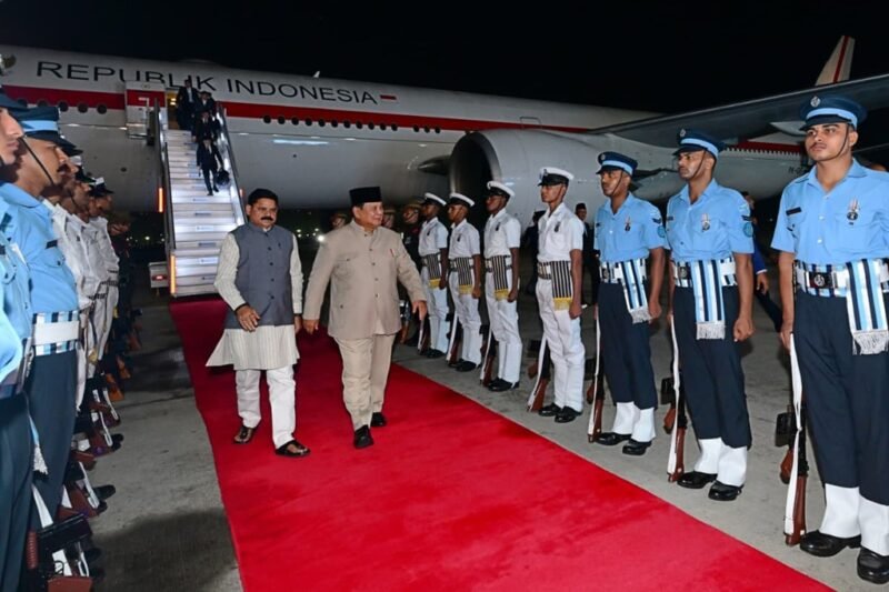 Prabowo Tiba di India Hadiri KTT BRICS. (Foto: iNews.id)