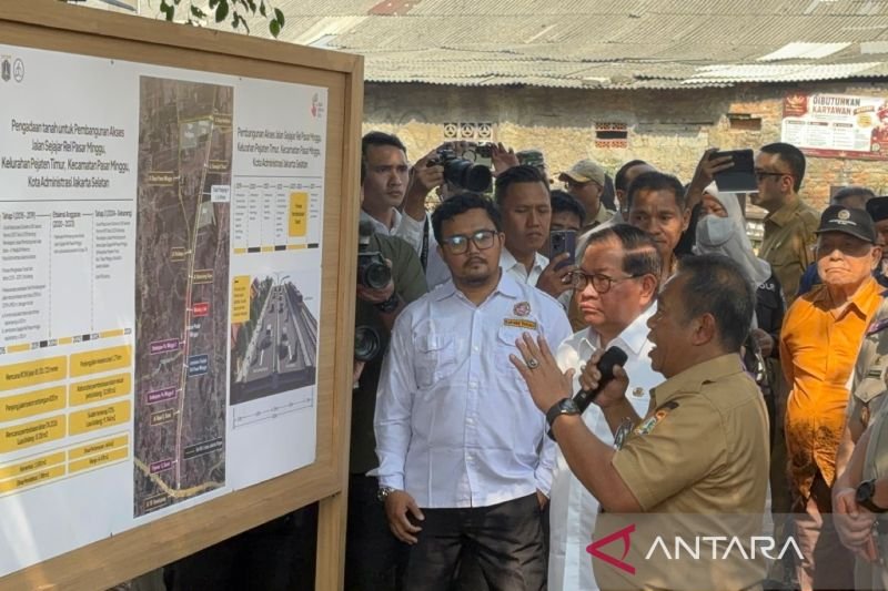 DKI Targetkan Jalan Sejajar Rel Pasar Minggu Rampung 2027. (Foto: Dok. ANTARA)