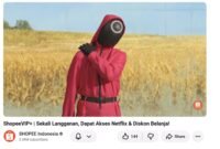 Ilustrasi iklan digital ShopeeVIP+ yang mengandalkan pendekatan storytelling. (Foto: iNews.id)