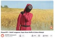Ilustrasi iklan digital ShopeeVIP+ yang mengandalkan pendekatan storytelling. (Foto: iNews.id)