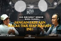 Berani Bilang TIDAK ke Pimpinan: Eks Birokrat Bukittinggi Bicara Integritas ASN. (Foto: YouTube/Dimensia Creative)