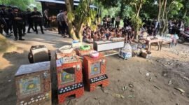 Bareskrim Gerebek 9 Sarang Narkoba Sumut, 36 Diamankan. (Foto: Dok. ANTARA)