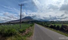 Status Gunung Sinabung Turun dari Siaga Jadi Waspada