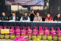 Bareskrim Bongkar Penyalahgunaan LPG Subsidi di Sidoarjo. (Foto: iNews.id)