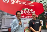 GoFood Bawa Kuliner Bandung ke Jakarta Jelang Harbolnas. (Foto: Dok. ANTARA)