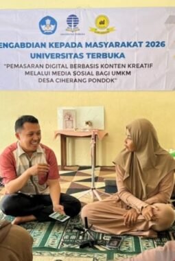 UT Dampingi UMKM Ciherang Pondok Masuk Pasar Digital