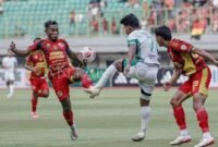 Semen Padang Ditahan Imbang PSMS Medan 1-1 di Bekasi. (Foto: Dok. ANTARA)