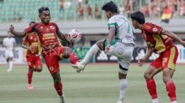 Semen Padang Ditahan Imbang PSMS Medan 1-1 di Bekasi. (Foto: Dok. ANTARA)
