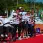 Ken/Arif Raih Perak Panahan Asian Para Games 2026. (Foto: NPC Indonesia)