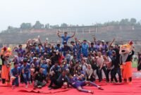 Tim Sepakbola Payakumbuh Raih Emas Porprov Sumbar. (Foto: Dok. ANTARA)