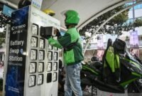 Biaya Sewa Baterai Motor Listrik, Mulai Rp84 Ribu per Bulan. (Foto: Dok. ANTARA)
