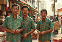 UMKM Makassar Naik Kelas, Aksara Lontara Jadi Produk Fesyen (Ilustrasi: AI Dimensia Creative)