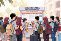 6 Penyebab Visa Ditolak, Cek Sebelum Mengajukan (Ilustrasi: AI Dimensia Creative)