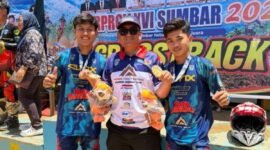 <p>Grasstrack Payakumbuh Sapu Bersih 6 Emas Porprov Sumbar. (Foto: Dok. ANTARA)</p>
