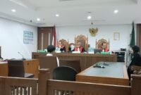 Sidang Mansurni Abadi di Pengadilan Negeri Jakarta Pusat. (Foto: Dok. Sinar Pagi Baru)