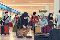 Aturan Bawa Power Bank di 6 Maskapai RI, Cek Batasnya (Ilustrasi: AI Dimensia Creative)