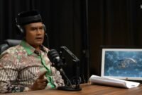 Henry Wanto Datuak Mangkuto Marajo dalam Podcast Kusieh Bendir. (Foto: Dok. Podcast Kusieh Bendir)