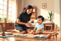Cara Mengatasi Anak Susah Belajar Membaca Tanpa Memaksa (Ilustrasi: AI Dimensia Creative)