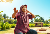Olahraga Tepat untuk Cegah Osteoporosis Sejak Dini (Ilustrasi: AI Dimensia Creative)