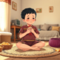 Alasan Anak Suka Mengobrol dengan Boneka (Ilustrasi: AI Dimensia Creative)