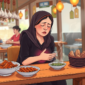 Kenapa Nyeri Perut Berulang Terjadi? Ini Penjelasannya (Ilustrasi: AI Dimensia Creative)