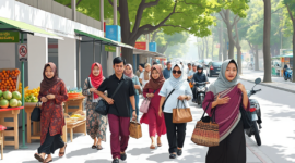 Studi Temukan Kaitan Jalan Kaki dengan Fungsi Kognitif (Ilustrasi: AI Dimensia Creative)